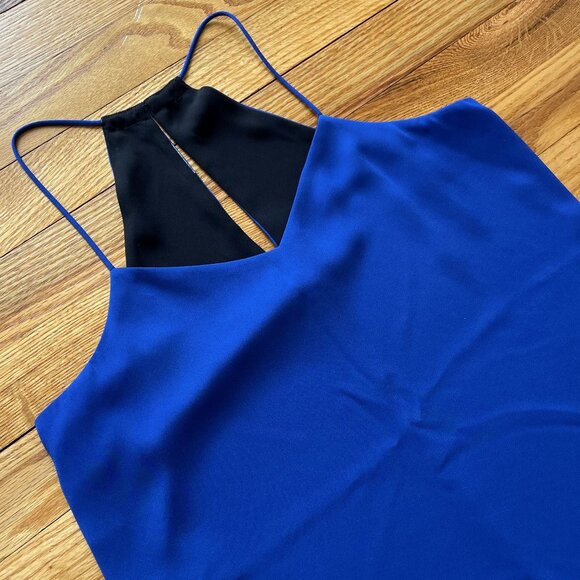 Express Royal Blue Barcelona Top Size Extra Small - Picture 2 of 5